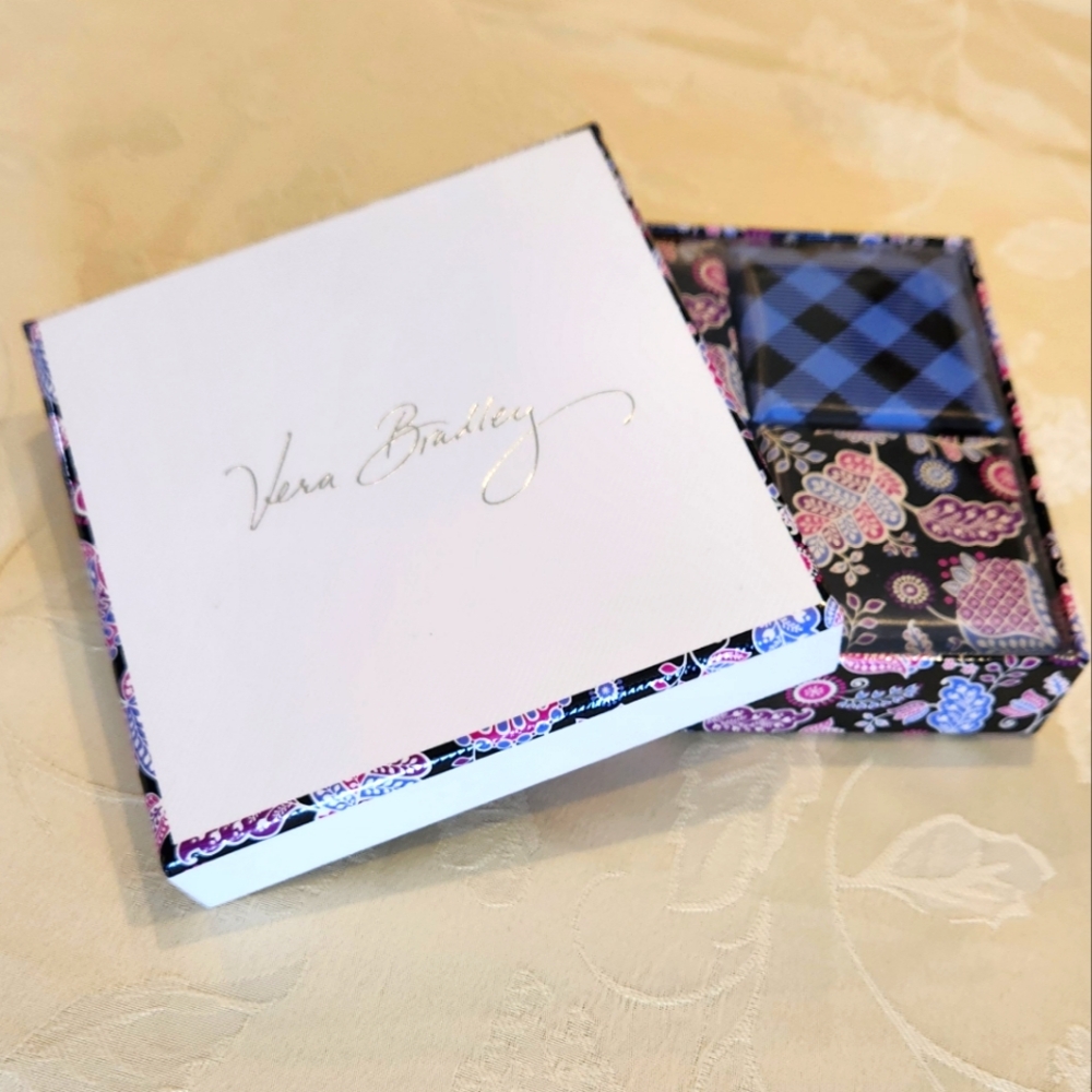 Vera Bradley Set of 4 Soaps - Alpine Floral - NIB